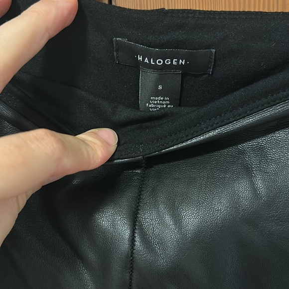 Halogen Leather Leggings - Picture 2 of 2